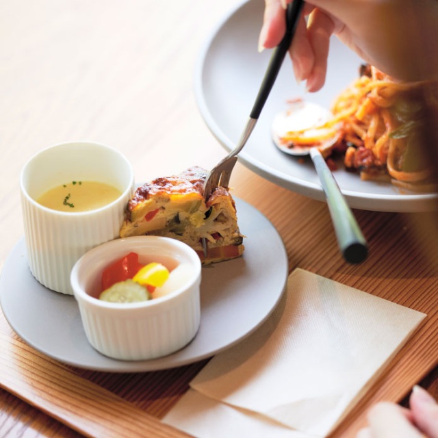 未来食堂が大切にしていること （関ケ原の地元産食材）